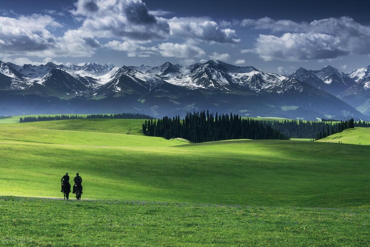 第九天 特克斯县城-喀拉峻草原- 库尔德宁,晚住库尔德宁