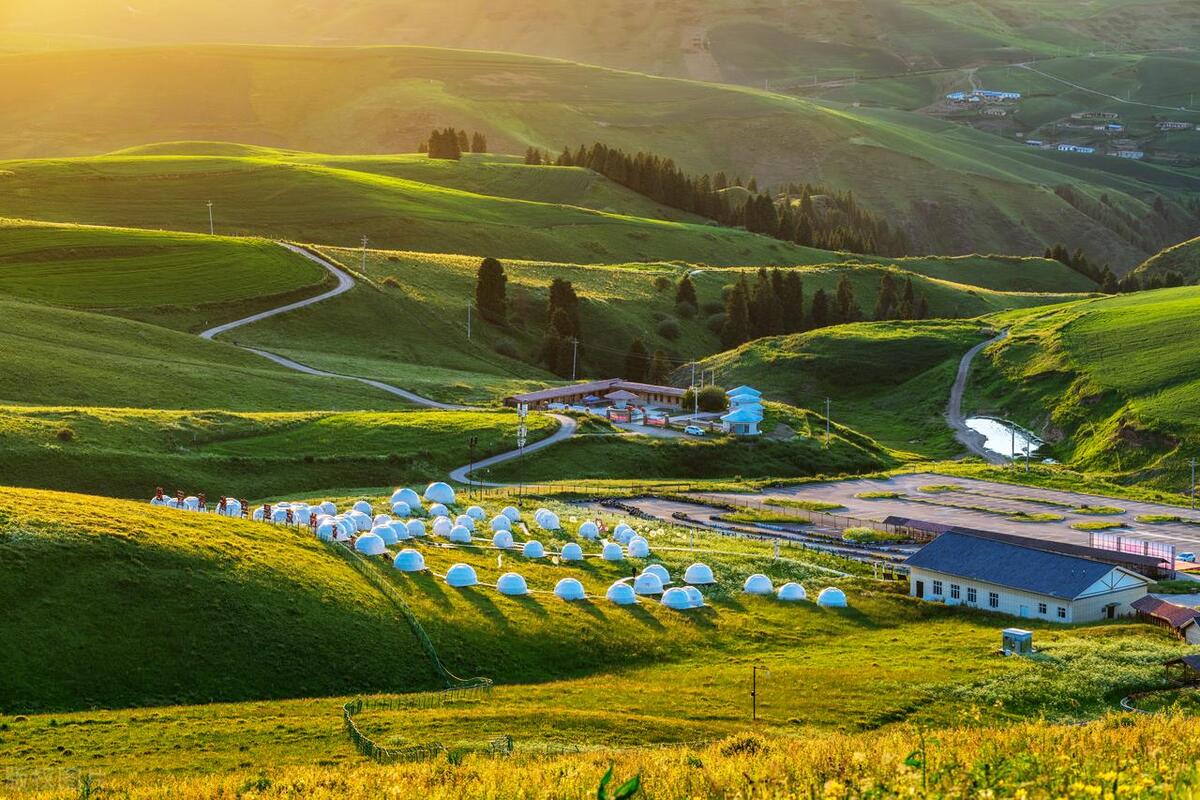 第九天 特克斯县城-喀拉峻草原- 库尔德宁,晚住库尔德宁