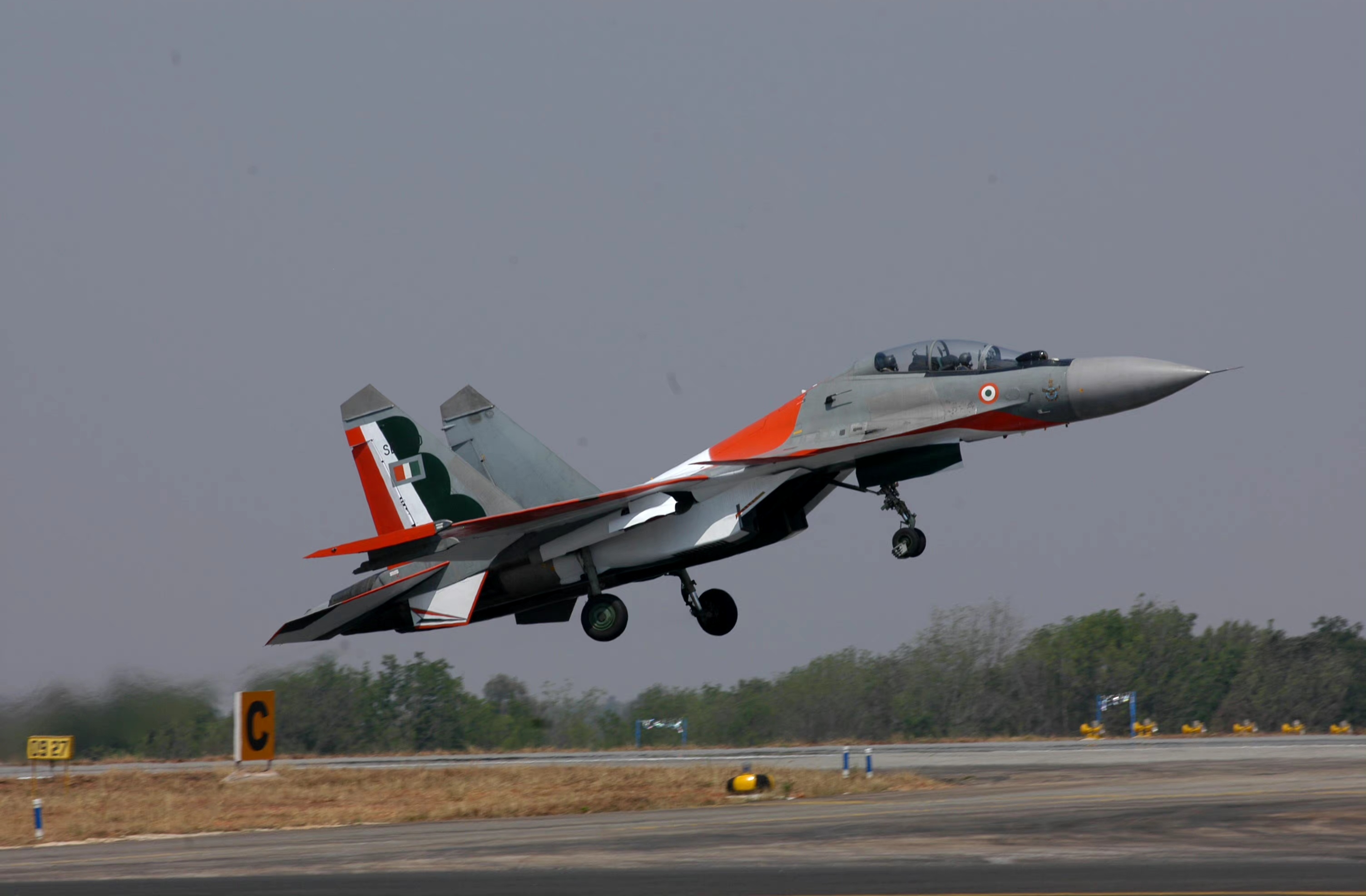 战机欣赏:印度空军苏