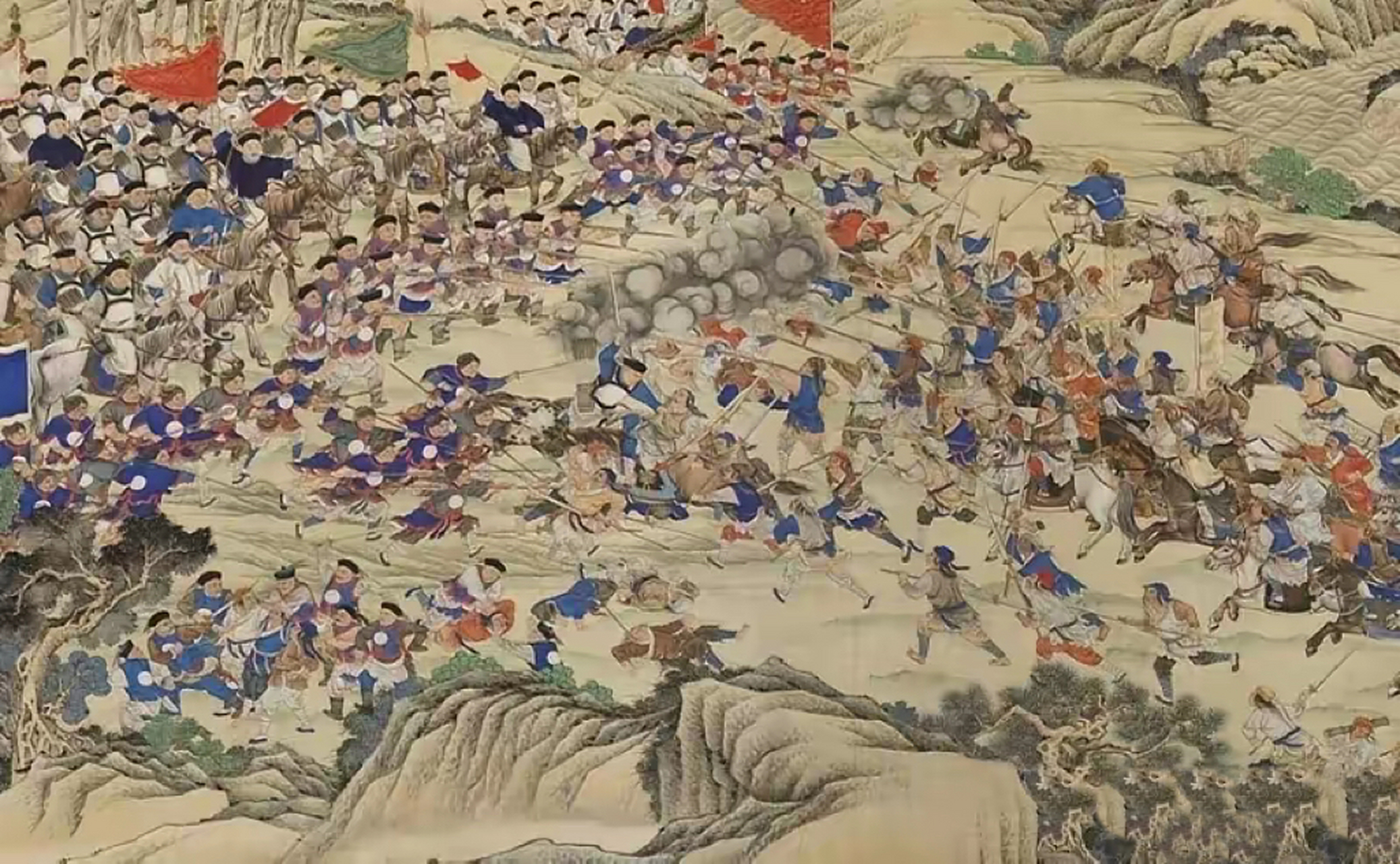 举一个例子,太平天国起义的时候,广西提督就是向荣.