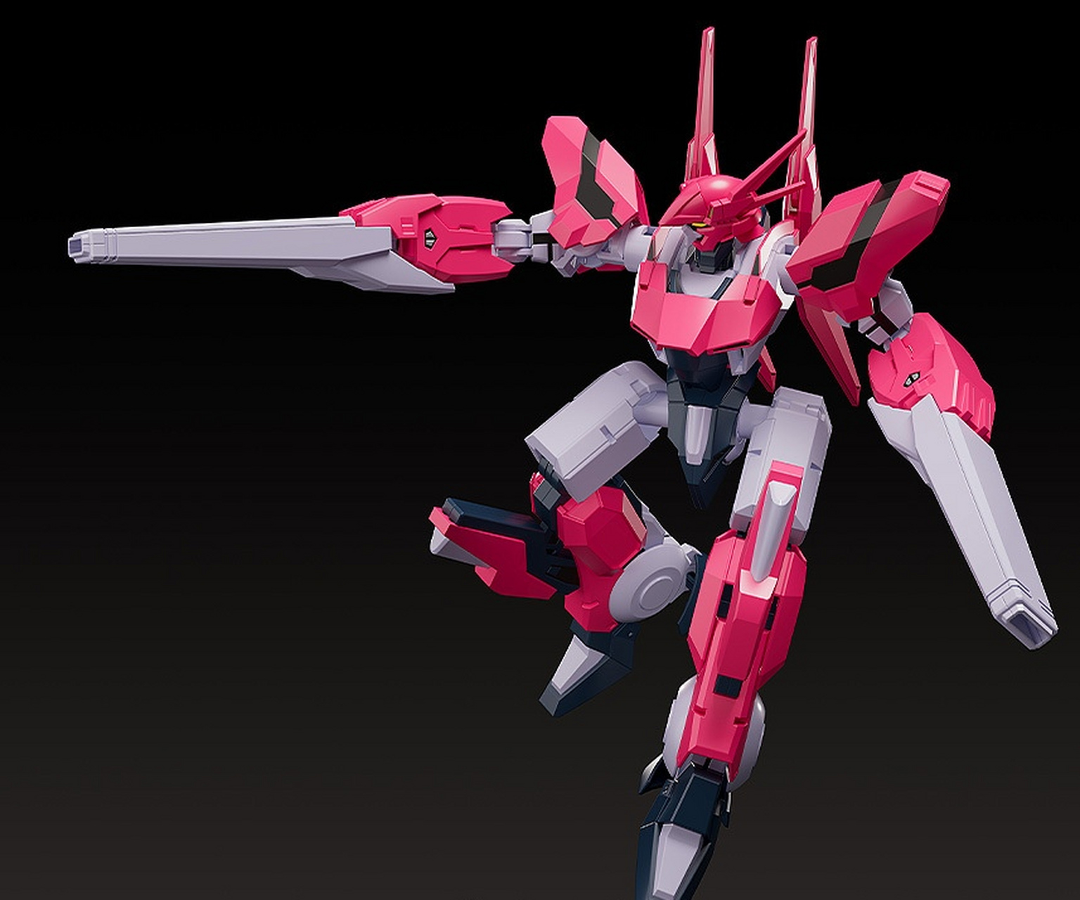 模型欣赏:gsc moderoid 拼装模型 机动战舰 黑暗王子 黑百合,外甲可以