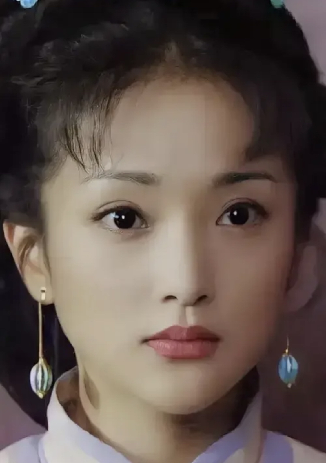 年轻时候的周迅是真的美,五官精致,灵气十足