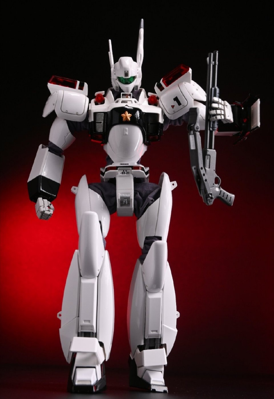 模型欣赏:threezero 机动警察 av98 英格拉姆 1号机,展现了机体手臂和