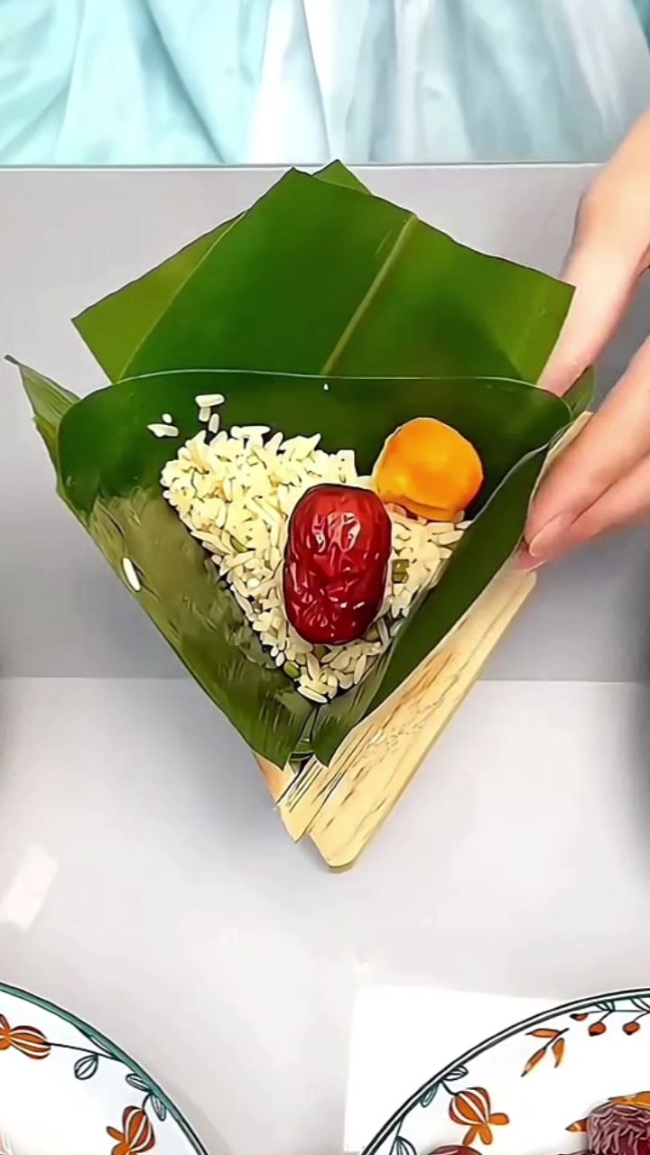 三角粽子包法你学会了吗