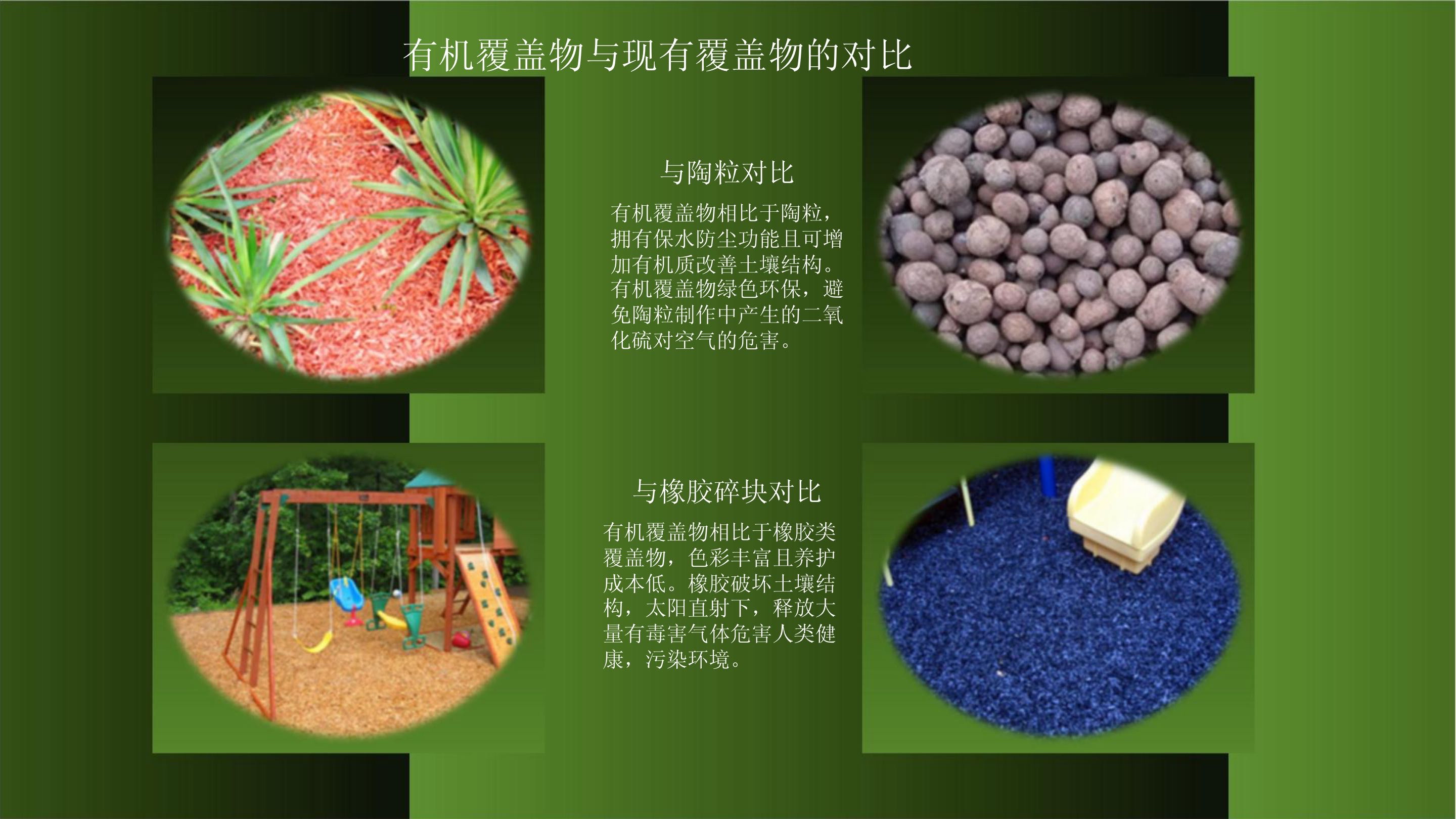 彩色有机覆盖物的介绍