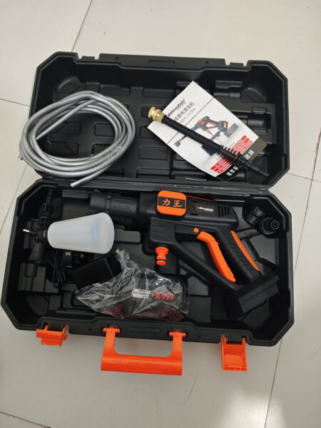 boodain力王洗车机质量好吗?自带收纳箱设计,多供水模式任意选