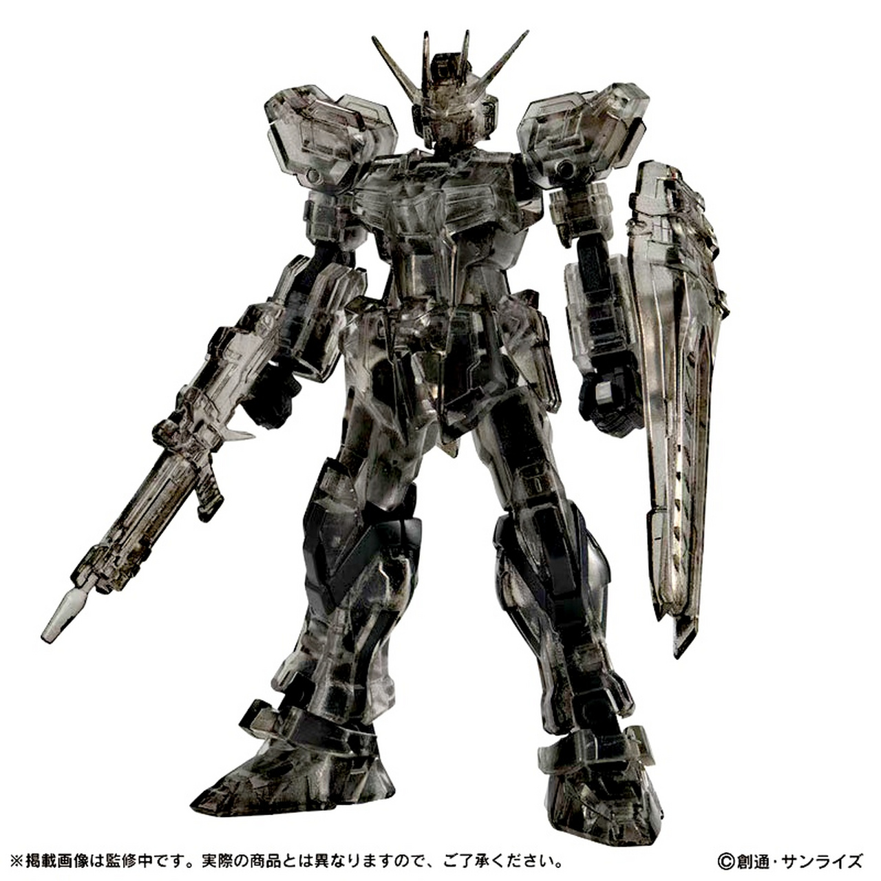 模型欣赏:扭蛋  capsule action 强袭高达,配备光束步枪和盾牌,无飞行