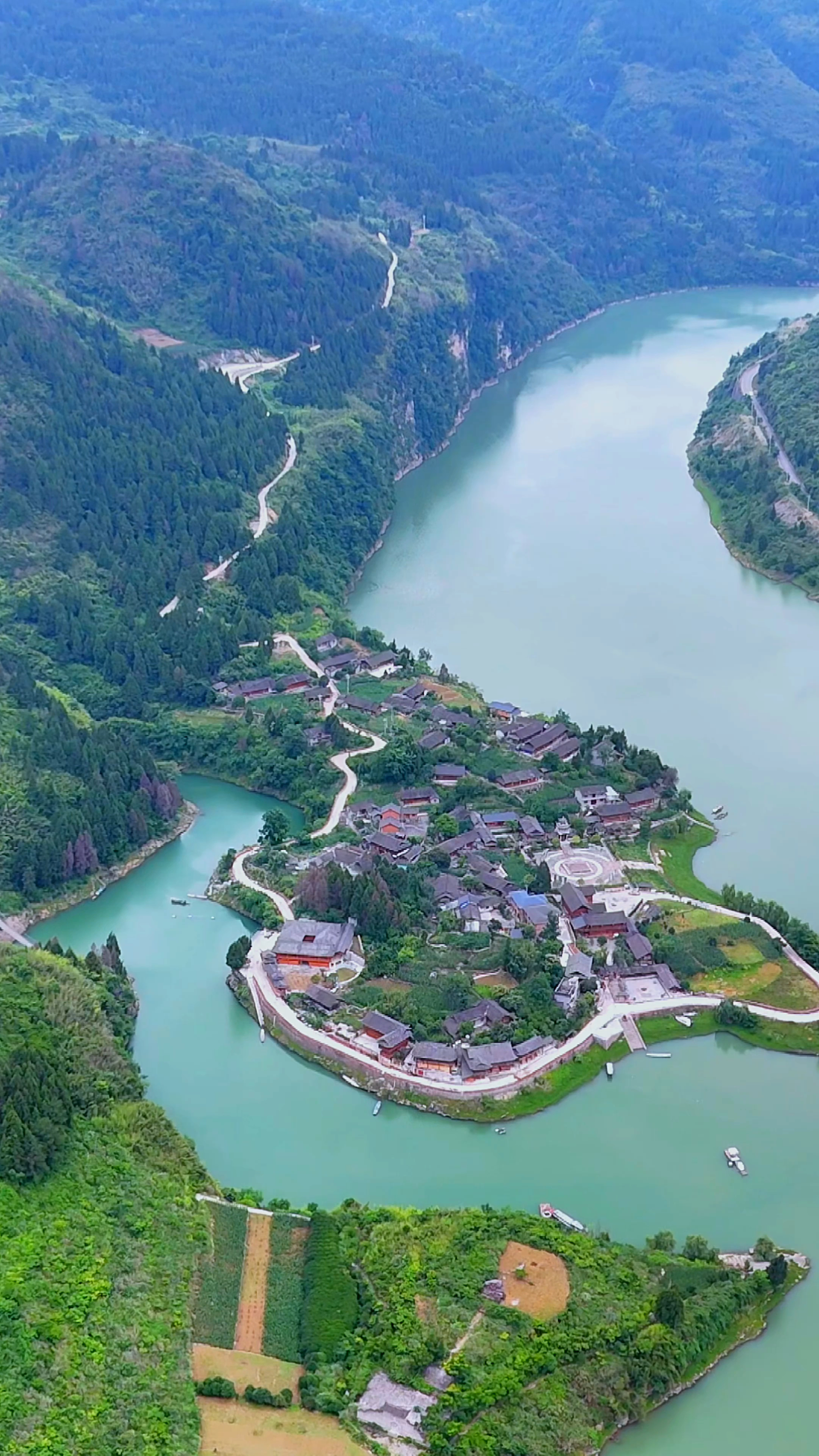 浠水县一河两岸景点图片