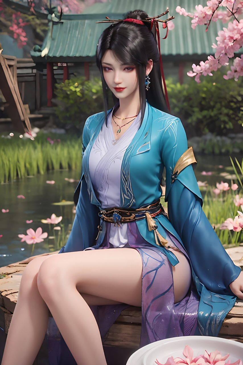 元尊动画开播# #动态连更挑战# #ai国漫美女# 夭夭感觉很好看,为啥
