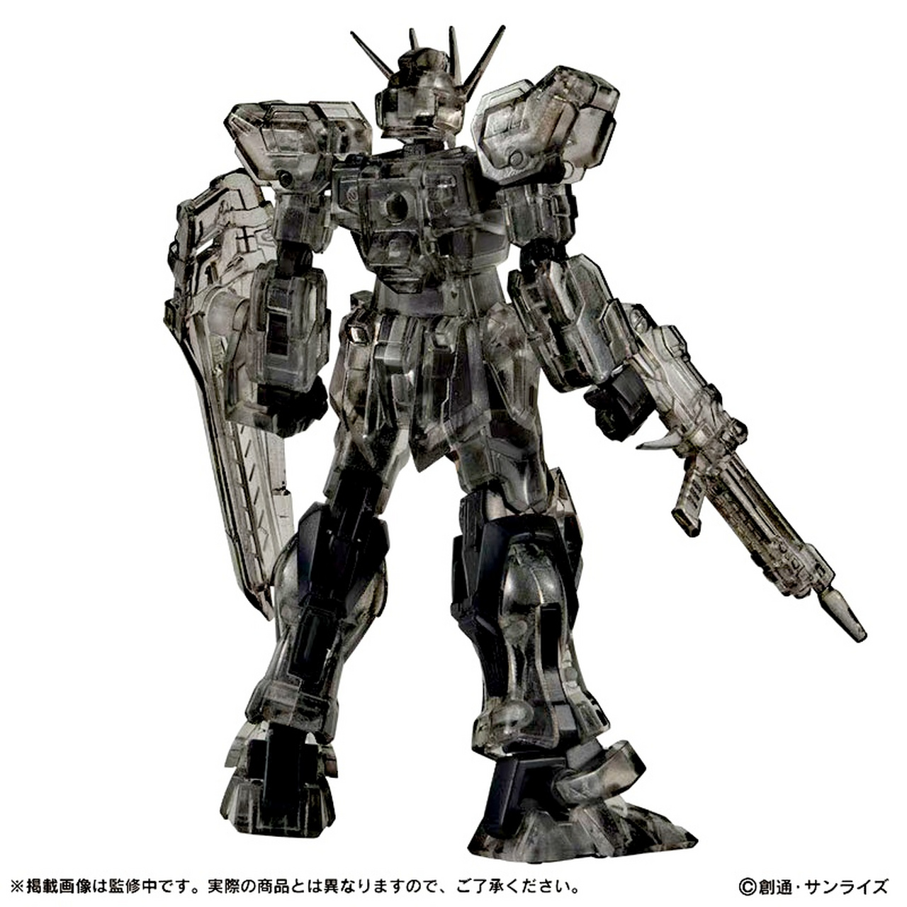 模型欣赏:扭蛋  capsule action 强袭高达,配备光束步枪和盾牌,无飞行