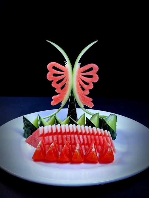 果盘这样做简单又好看,吃出仪式感