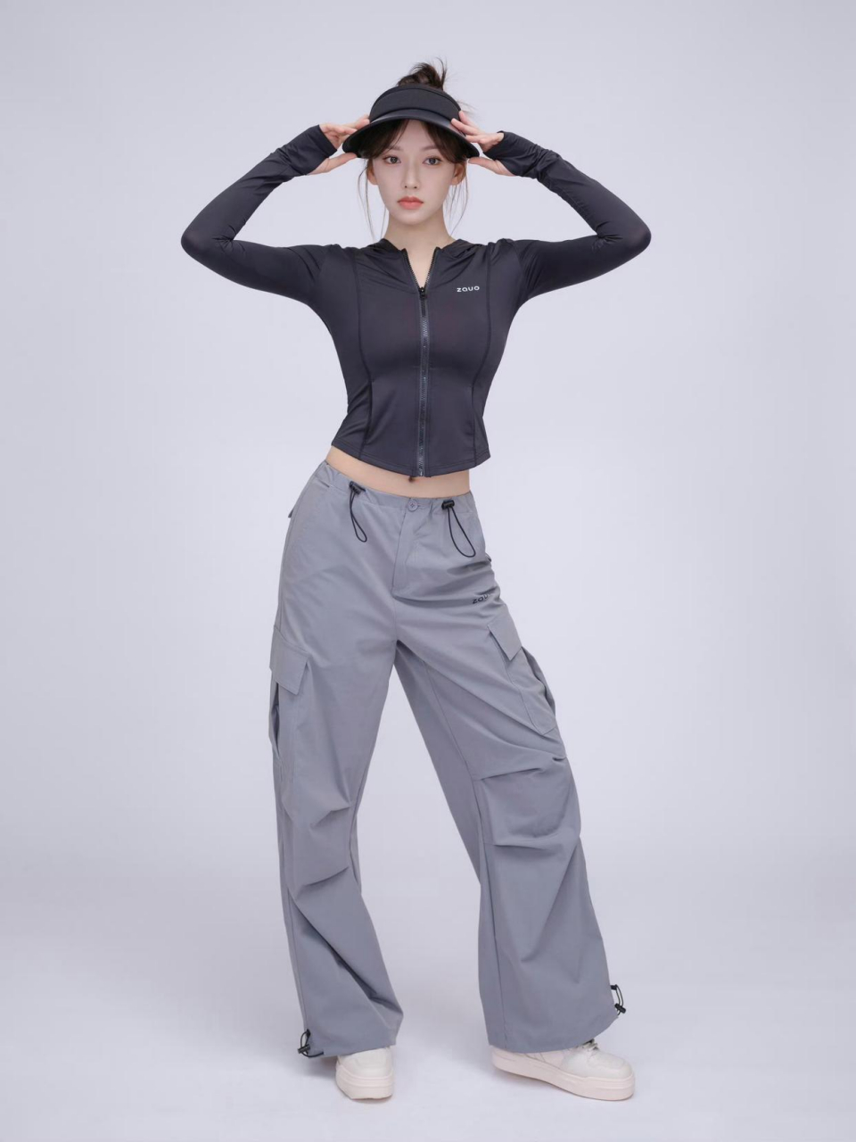 程潇夏日穿搭,温柔甜美.