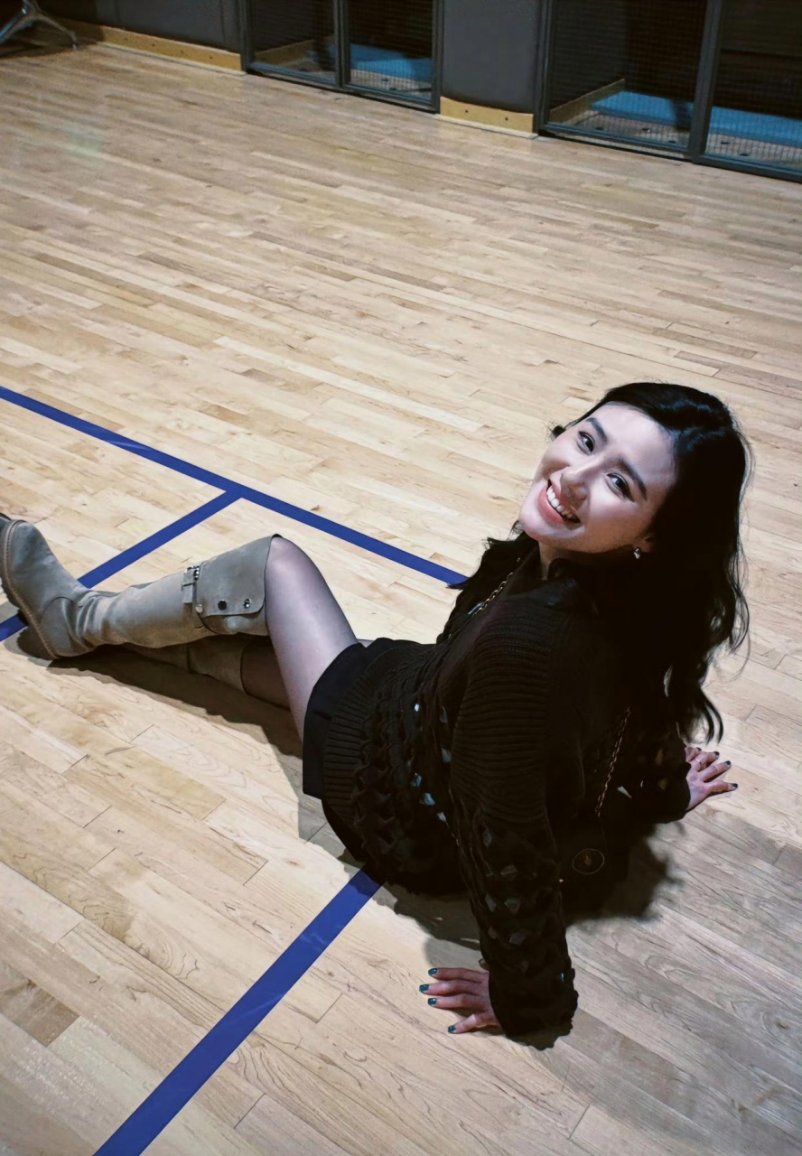 湘湘这身高穿啥都好看!