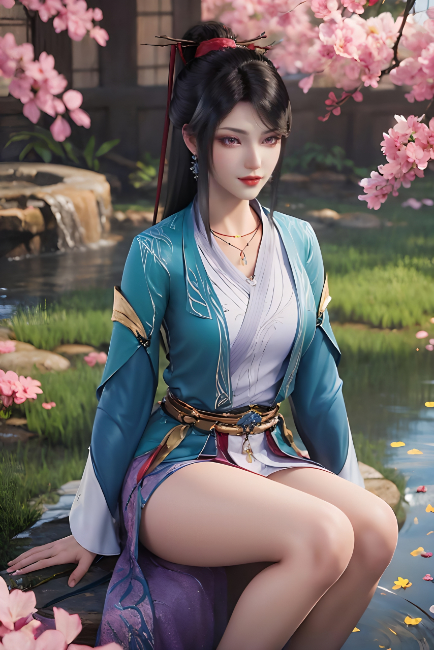 元尊动画开播# #动态连更挑战# #ai国漫美女# 夭夭感觉很好看,为啥