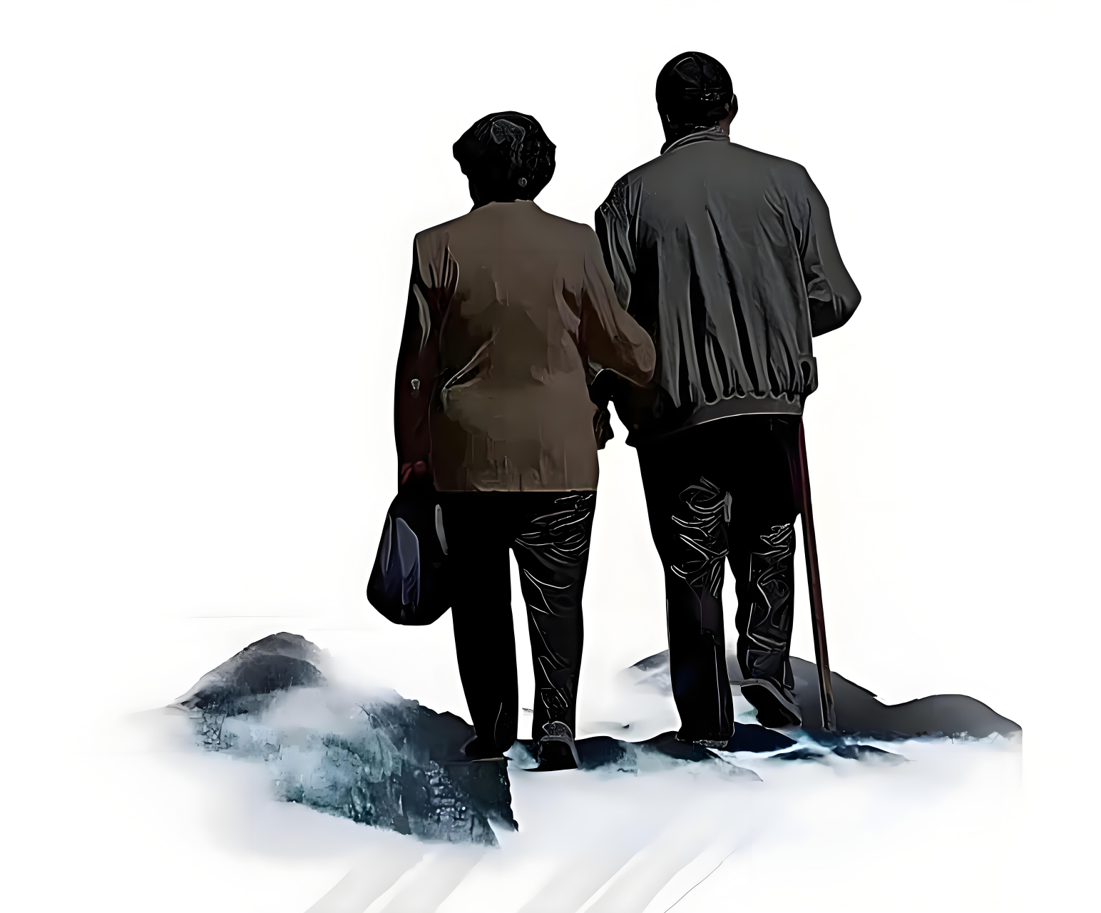 在这个世界上,父亲最累,母亲最苦.