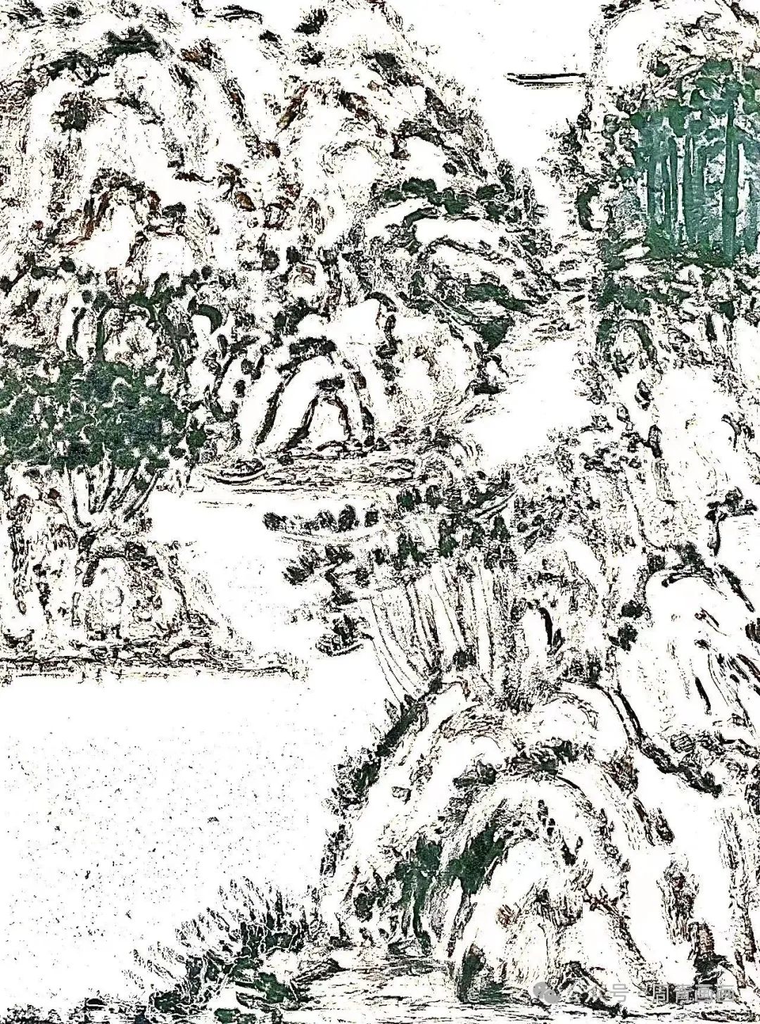 周青《虚境系列之虚山》丨在静谧与淡然中找寻生命的价值与意义