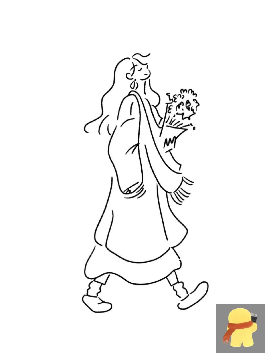 ins风极简手绘插画教程含步骤no.