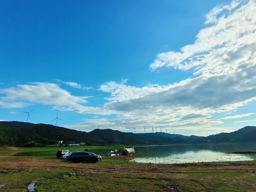 周末去哪儿玩# 宁乡福洞冲水库又称洞冲水库,它坐落于宁乡坝塘石牛仑