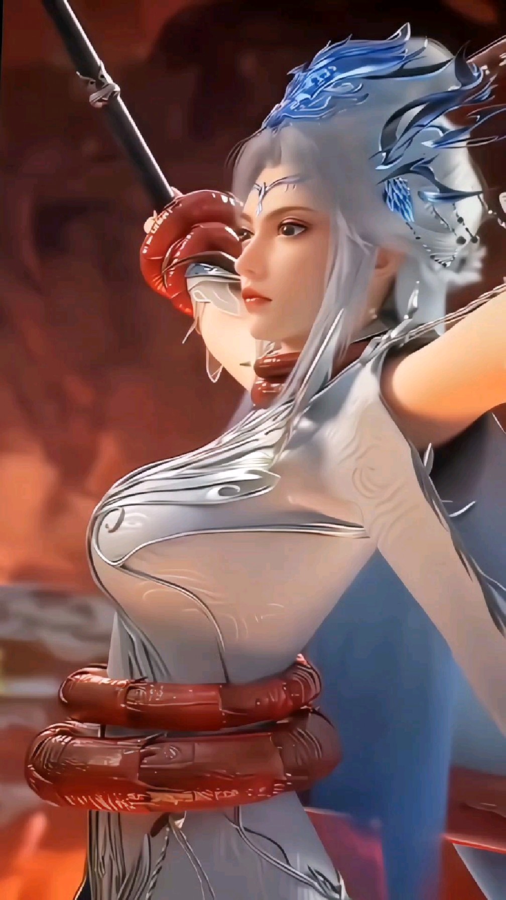 百炼成神里面呢些绑起来受苦受难得美人们