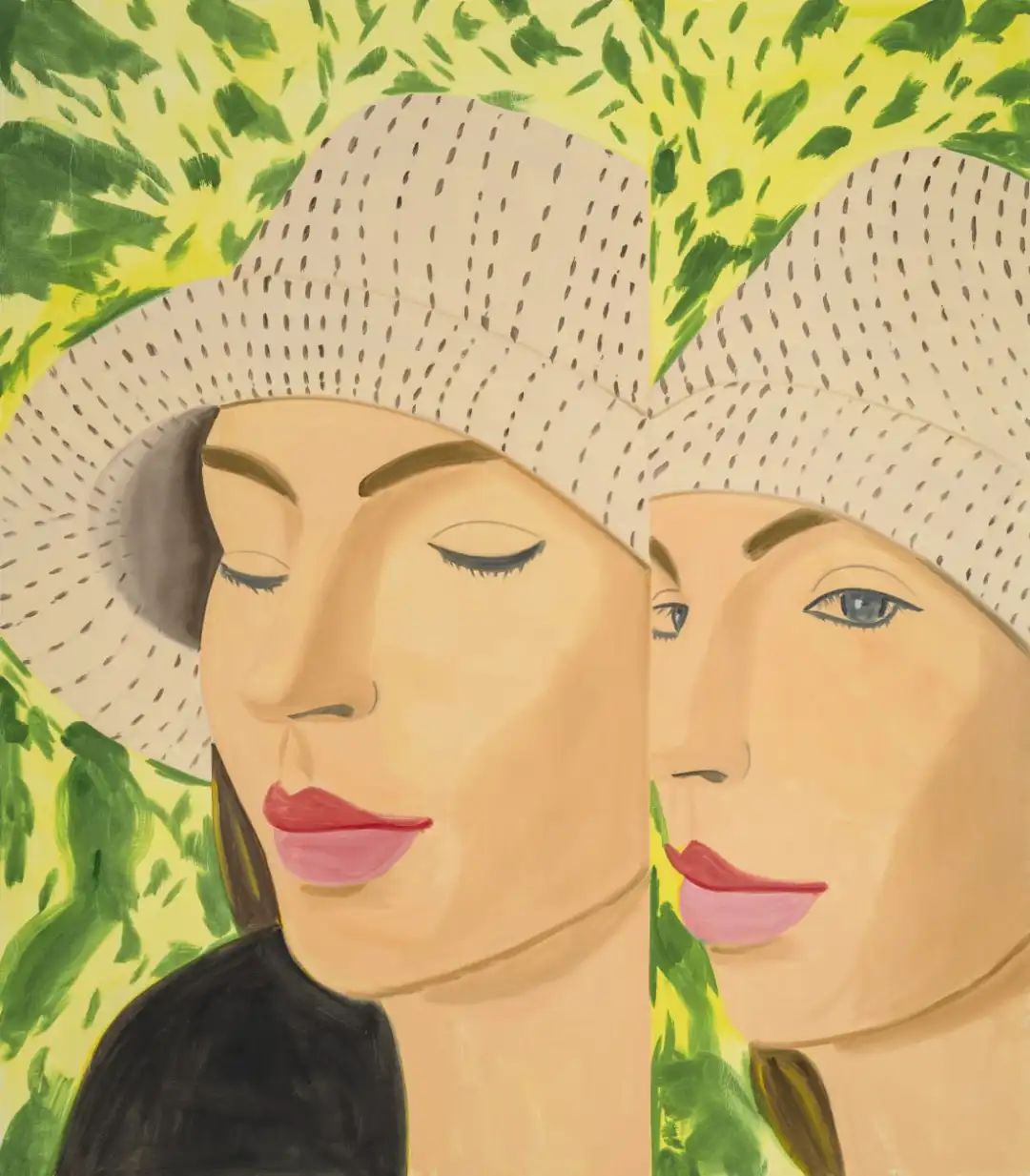 美国当代艺术家alex katz——融合现实与抽象的杰出画家