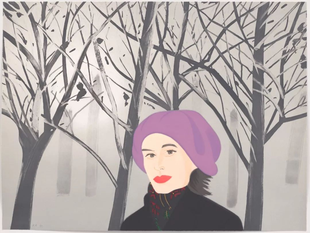 美国当代艺术家alex katz——融合现实与抽象的杰出画家