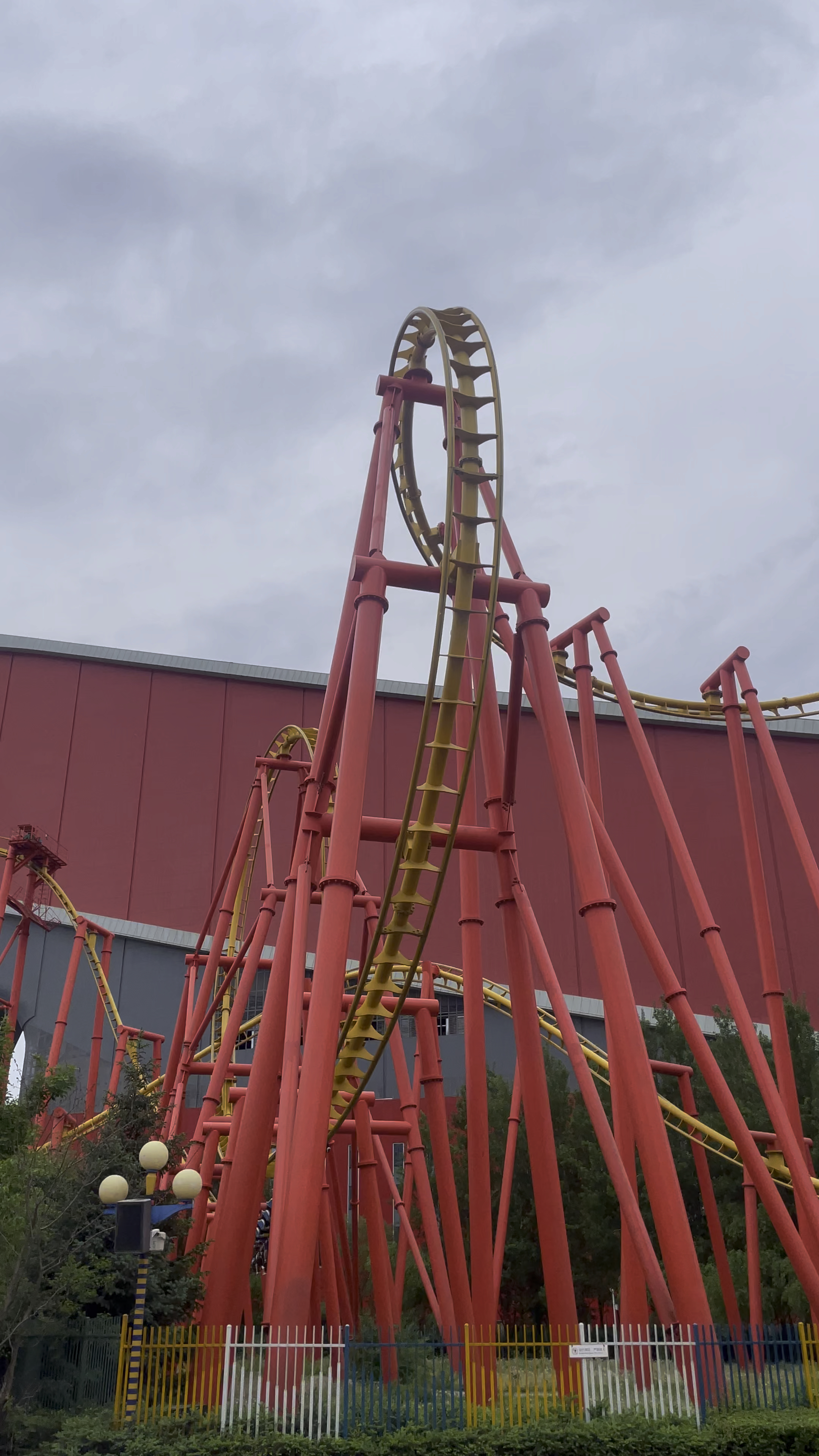 哈尔滨融创乐园 过山车第一视角