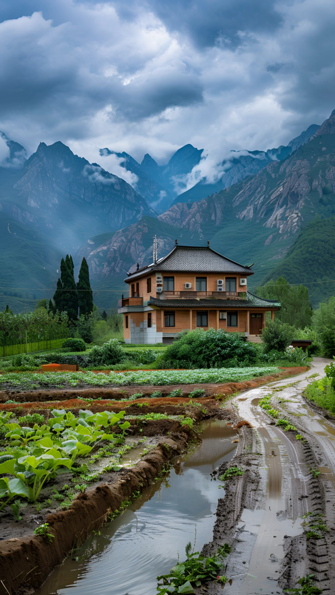 手机壁纸温馨小屋图片