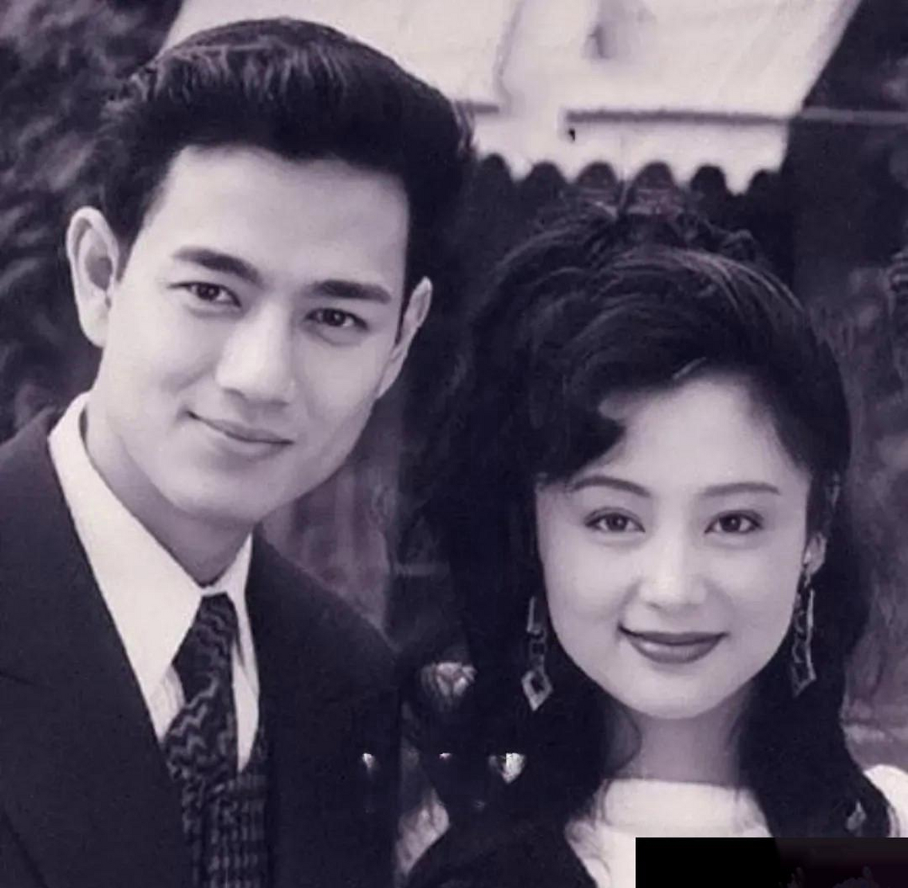 1996年,《今生今世》剧照,陈红和马景涛主演.