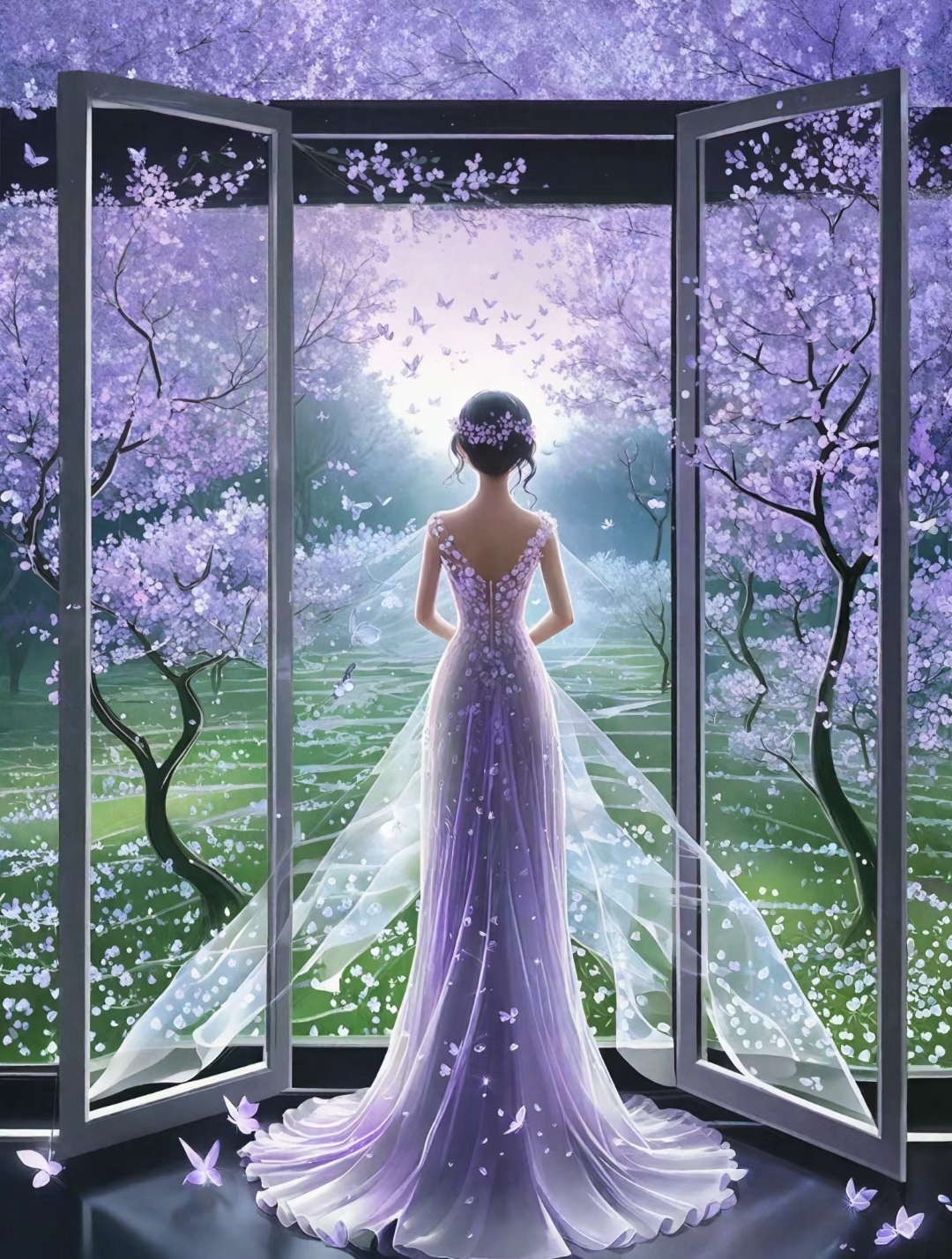 每个人的心里都有一个公主梦,一抹轻纱,一份优雅