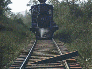 1926年的罕见GIF图：铁路搬运工