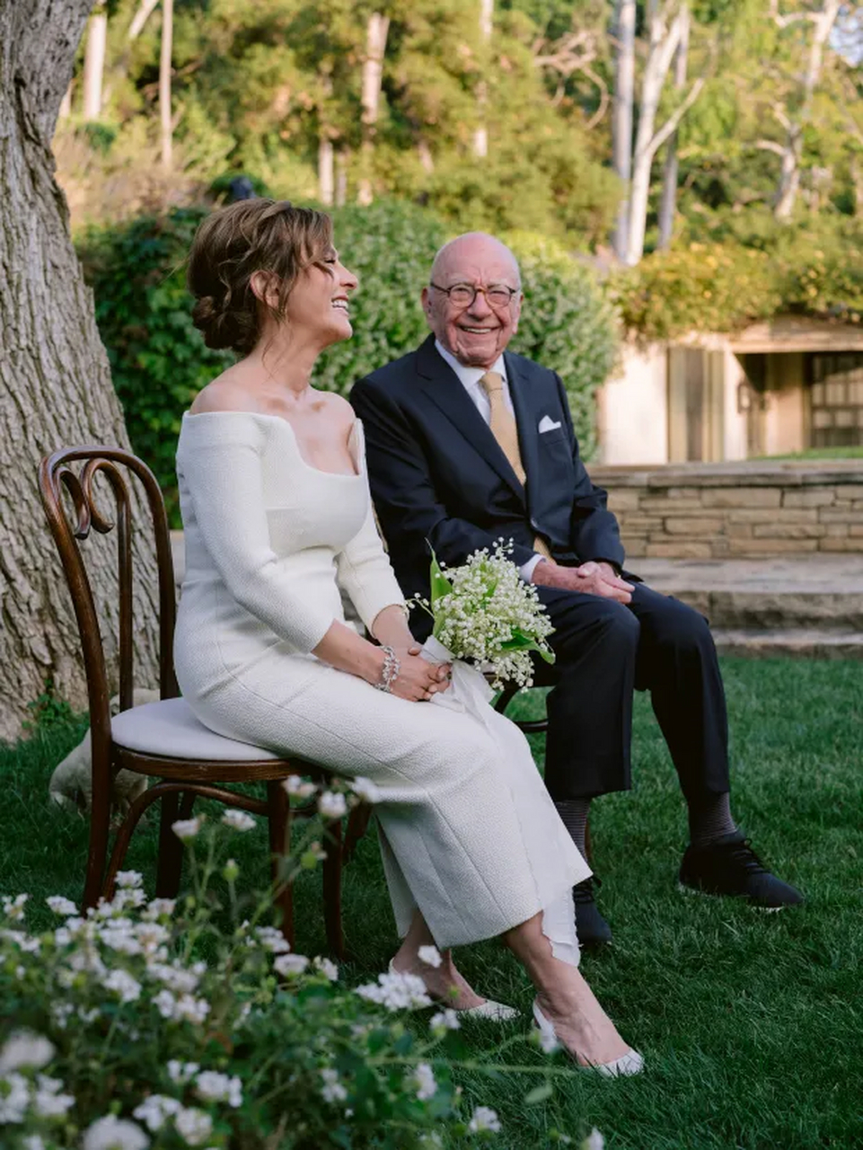 93岁的亿万富翁鲁伯特·默多克(rupert murdoch),第5次结婚了!