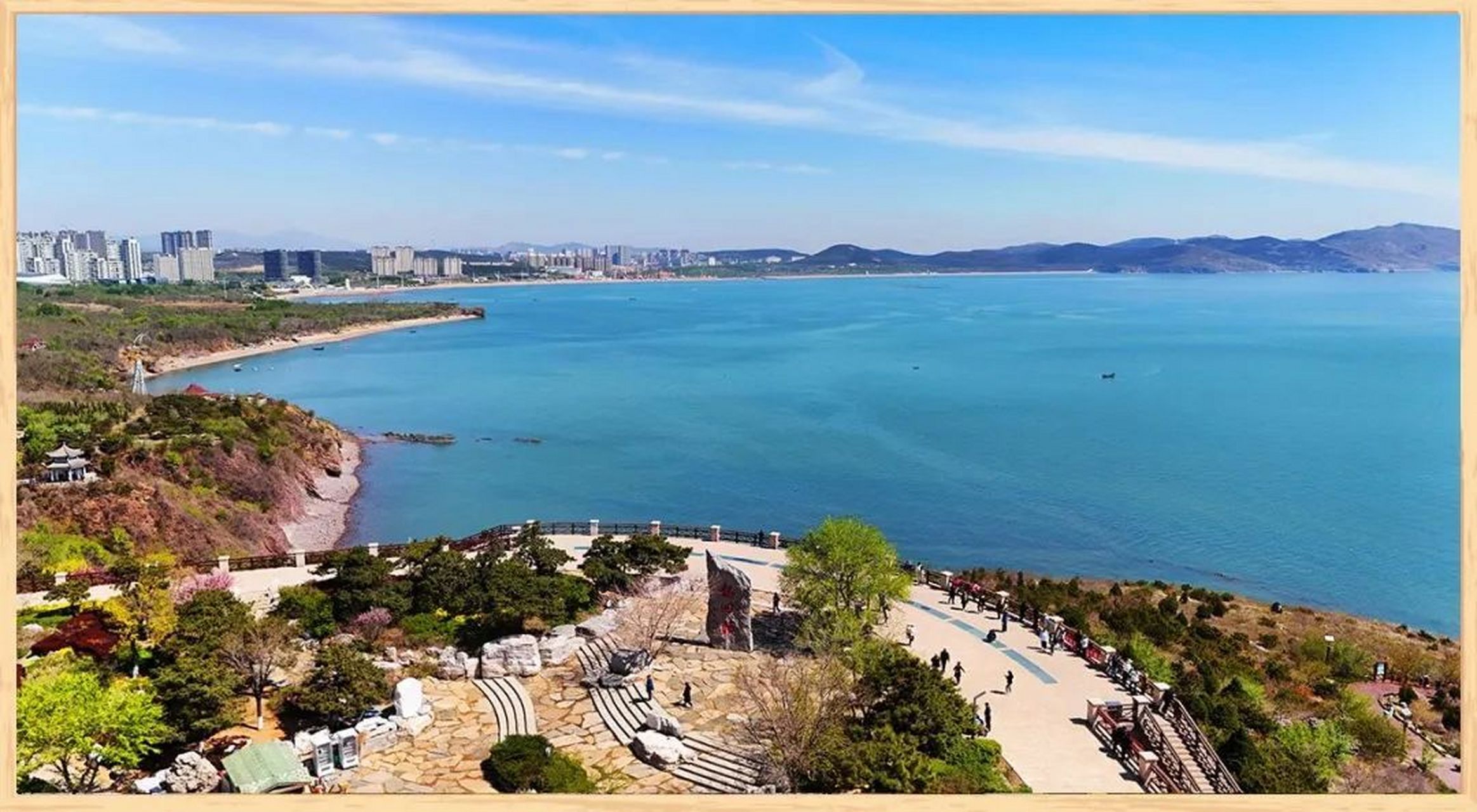 【最美辽宁】画卷葫芦岛:龙回头景区海天相映 作者:杨兵 #辽宁好网民