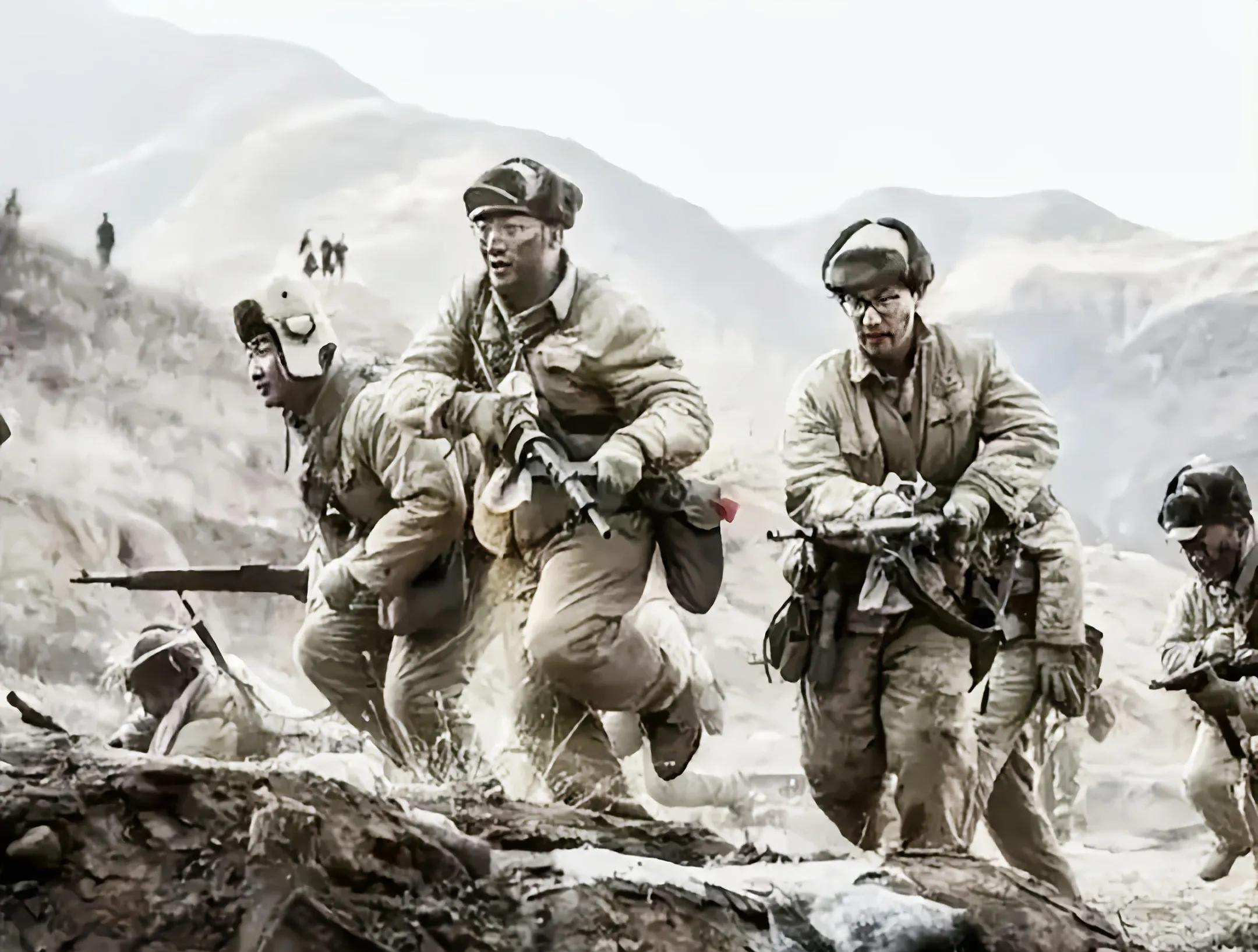 1950年10月25日,志愿军在抗美援朝的第一打响,志愿军第40军118师赶到