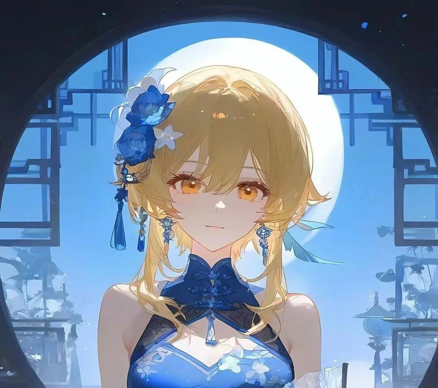 穿旗袍的荧妹也太好看了叭#原神