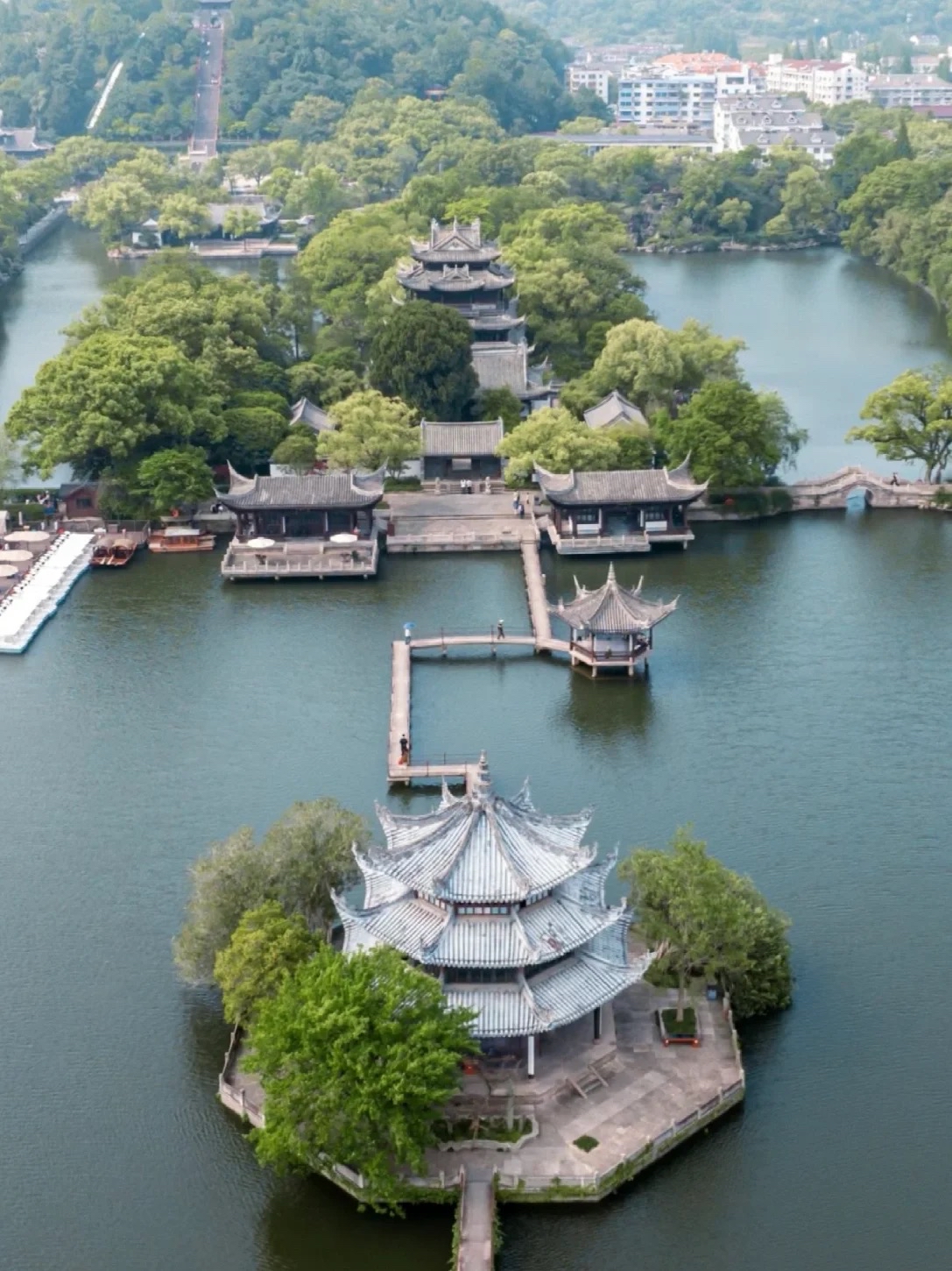 台州临海东湖,千年历史的江南园林!