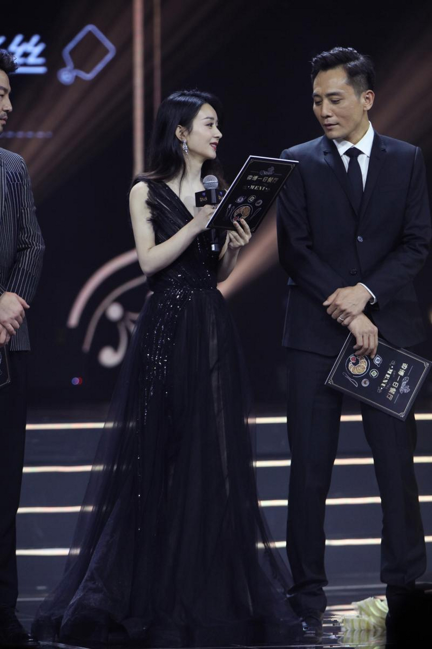 赵丽颖和刘烨同框