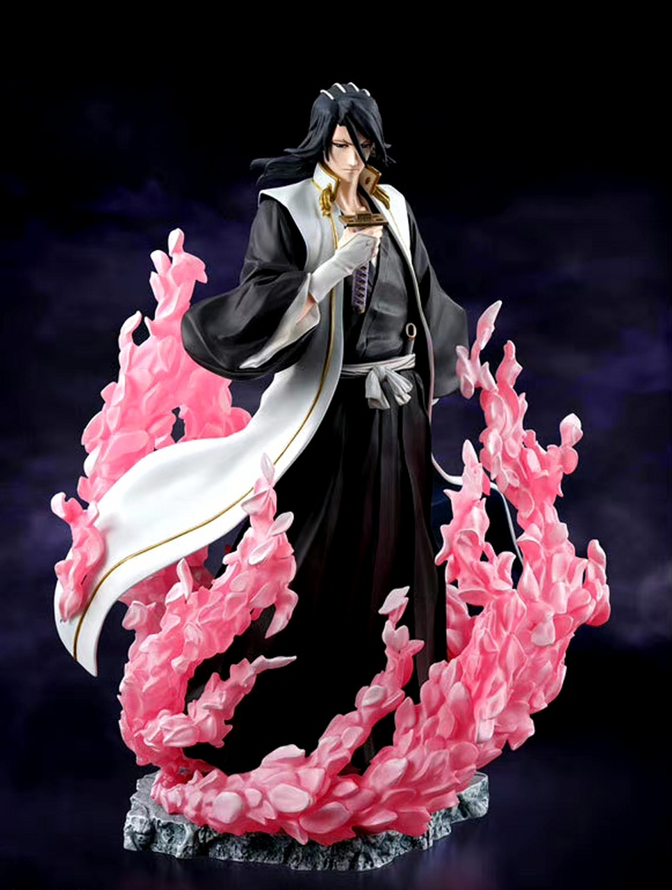 模型欣赏:万代 figuarts zero fz 死神 千年血战篇 朽木白哉 手办,他