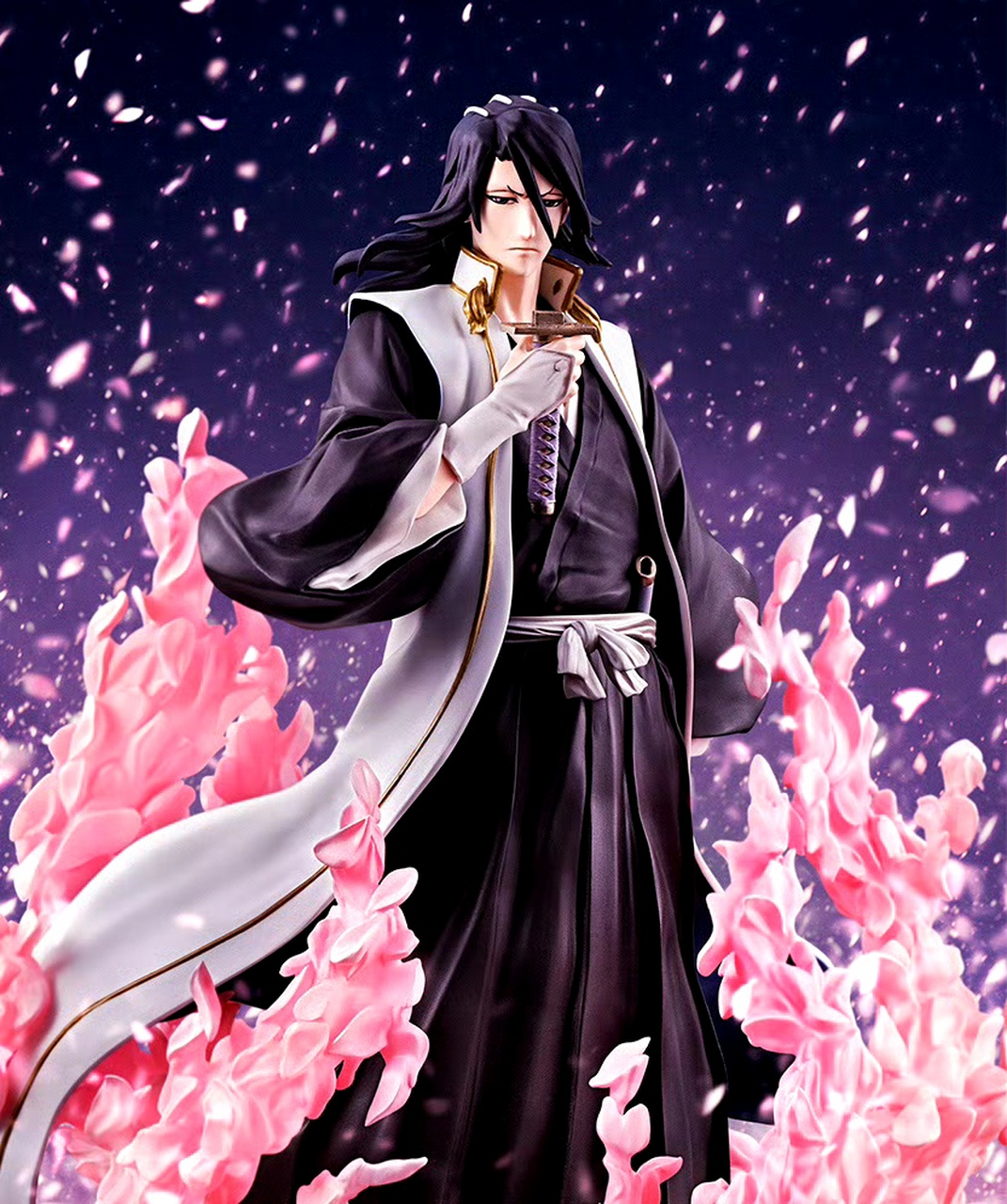 模型欣赏:万代 figuarts zero fz 死神 千年血战篇 朽木白哉 手办,他