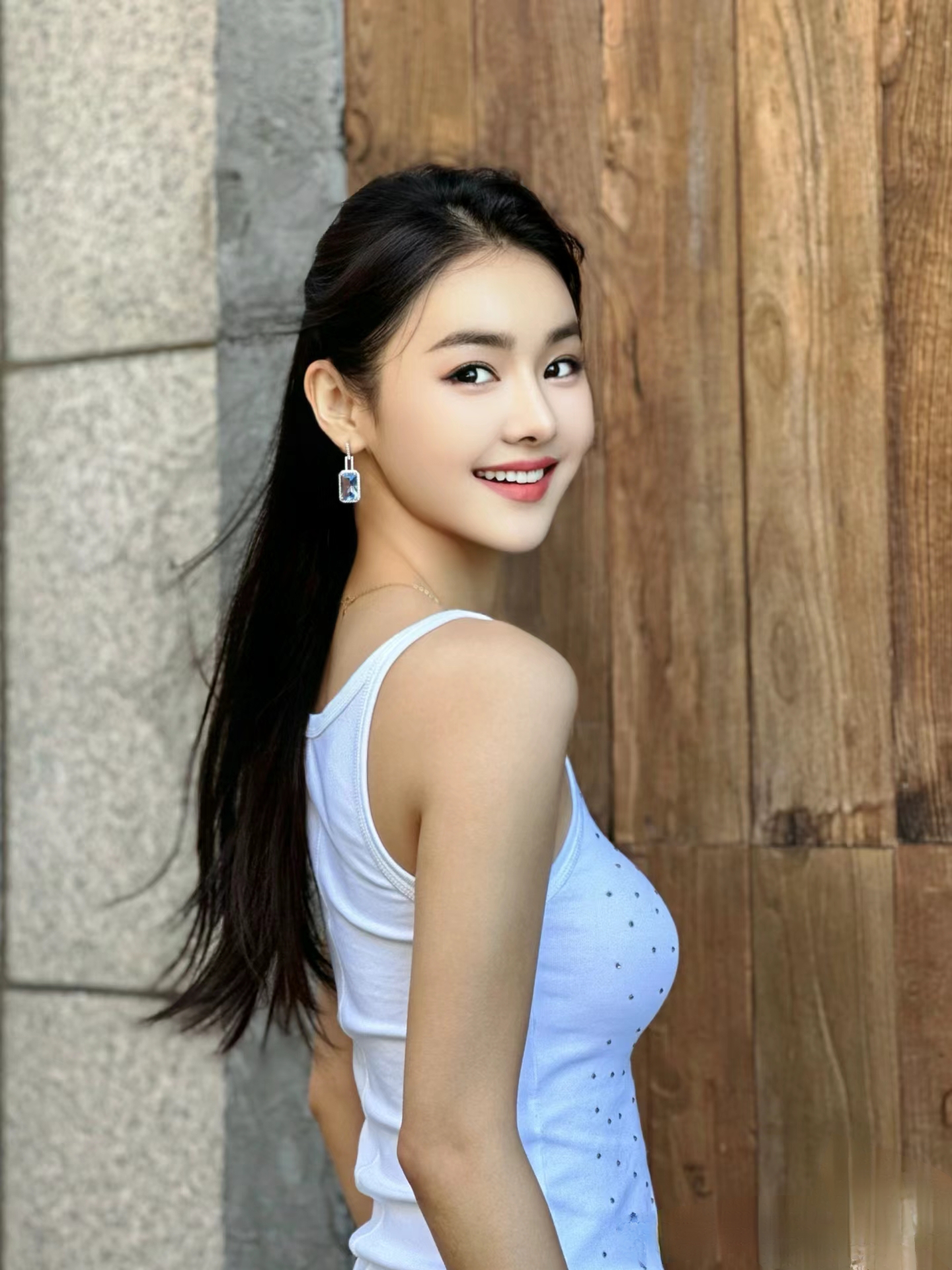 白皙的肌肤,高鼻梁大眼睛,性感又迷人的小姐姐一眼入心