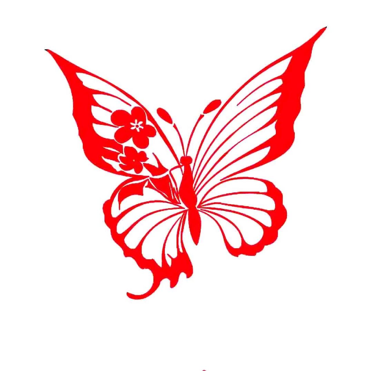 剪纸艺术 | 蝴蝶之美
