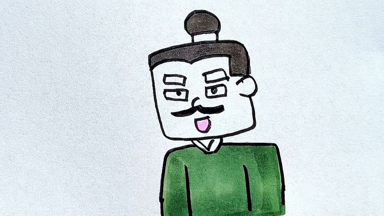 古时候的窗户是纸糊的吗?创意简笔画,儿童画