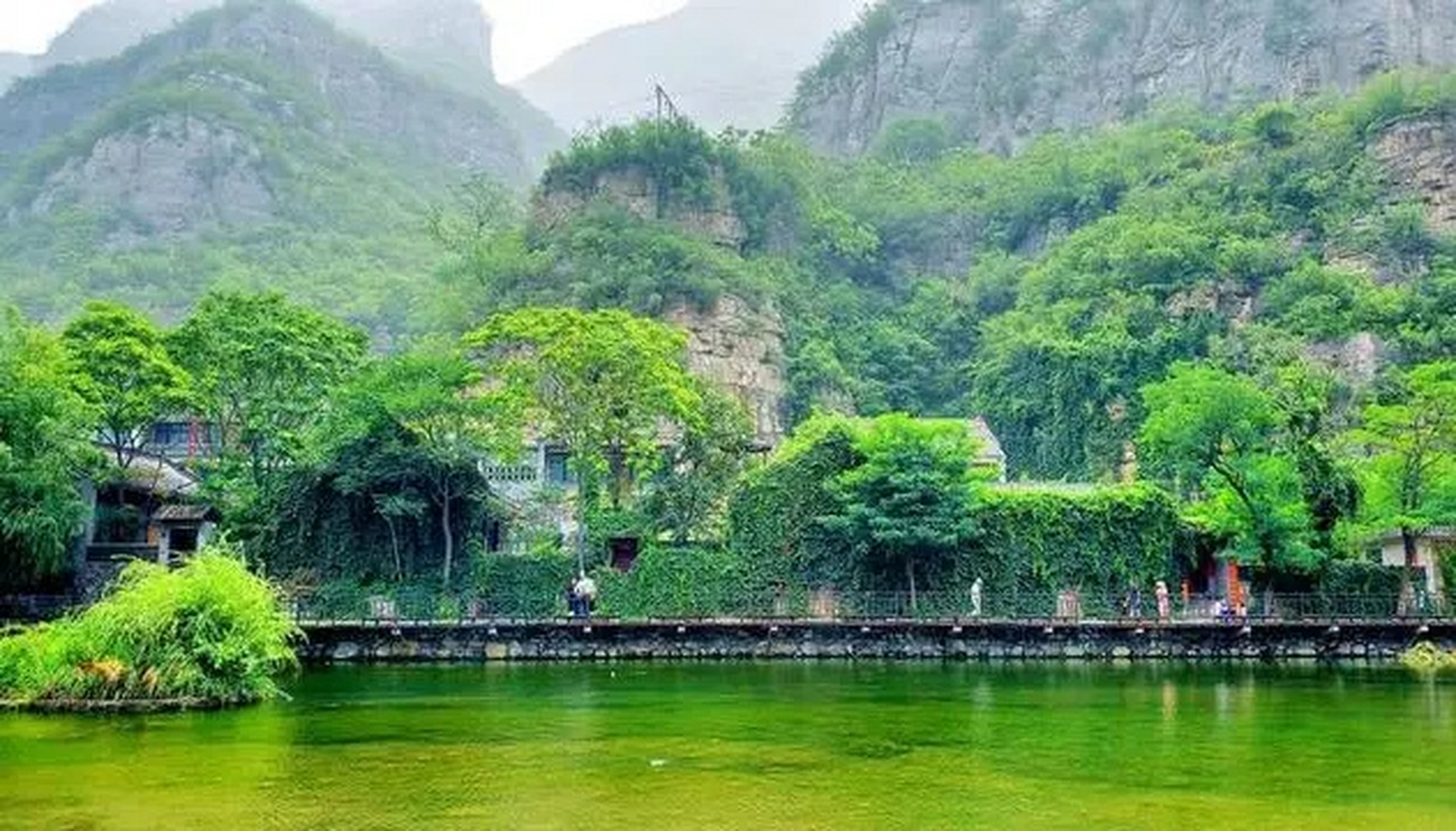 九渡村风景区图片