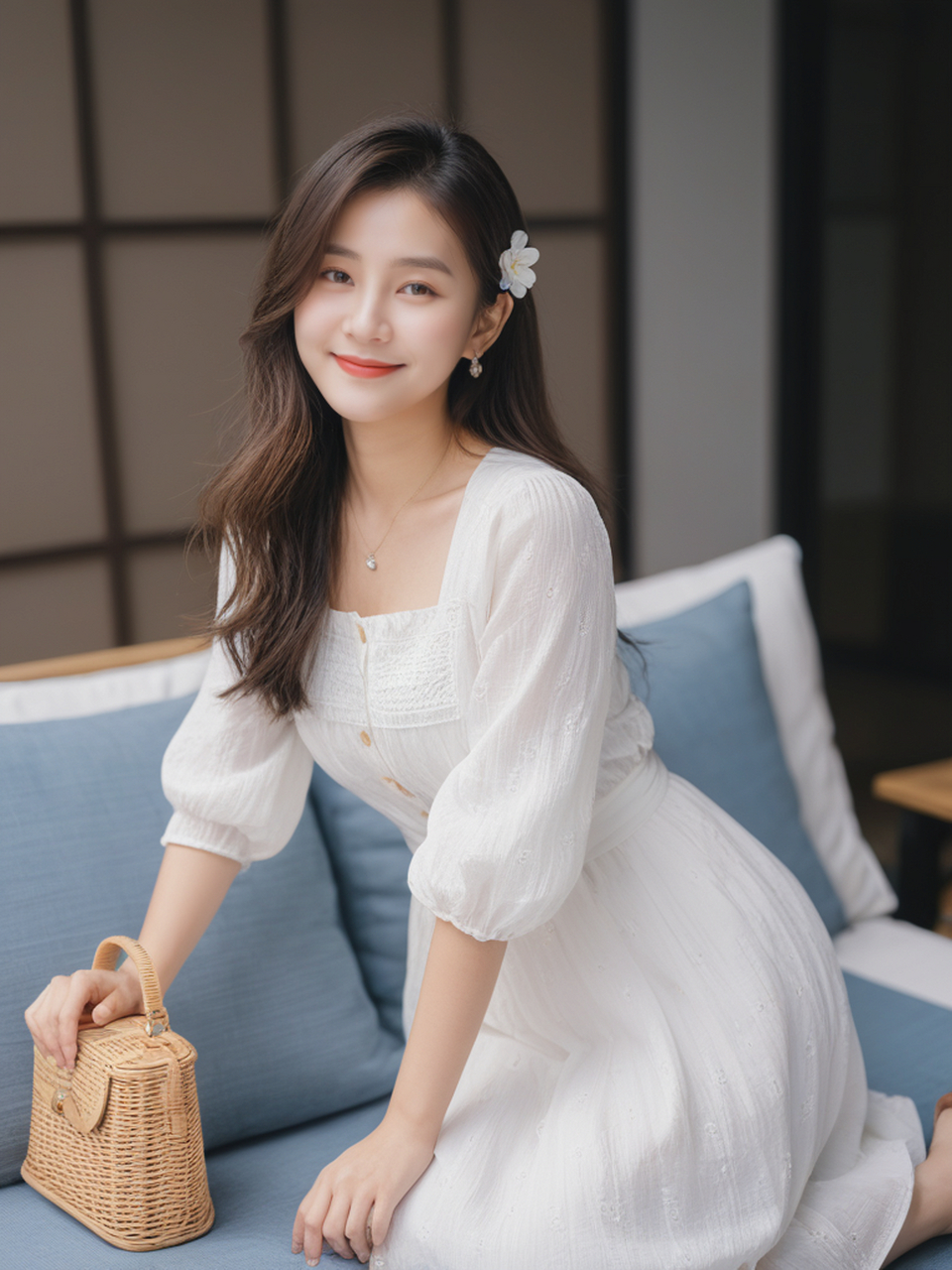 精致的美女,街头自信写真,十分养眼迷人