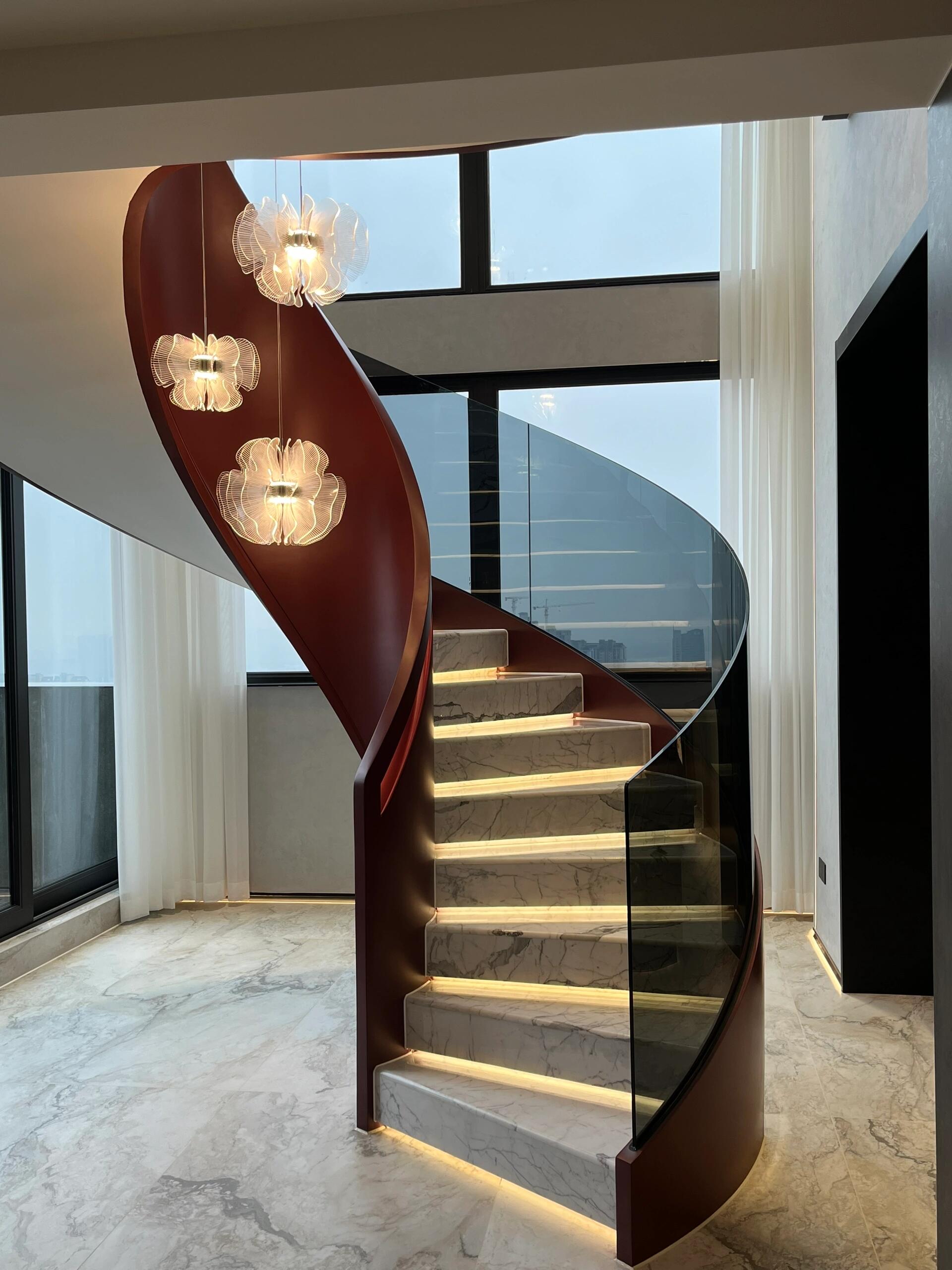 让家多一道景,楼梯装修案例分享.#装修灵感库# #家居装修