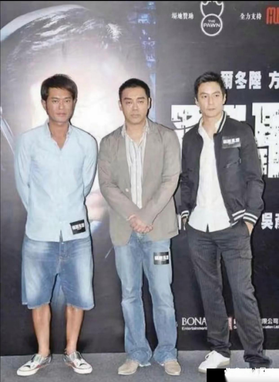 吴彦祖身高186cm,比181的古天乐高一点,但是怎么感觉他俩差不多呢?