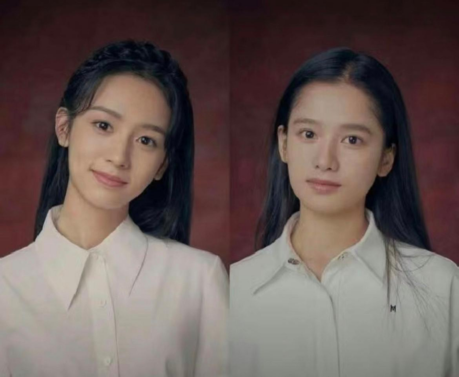 周也和张婧仪是不是真的长得很像?