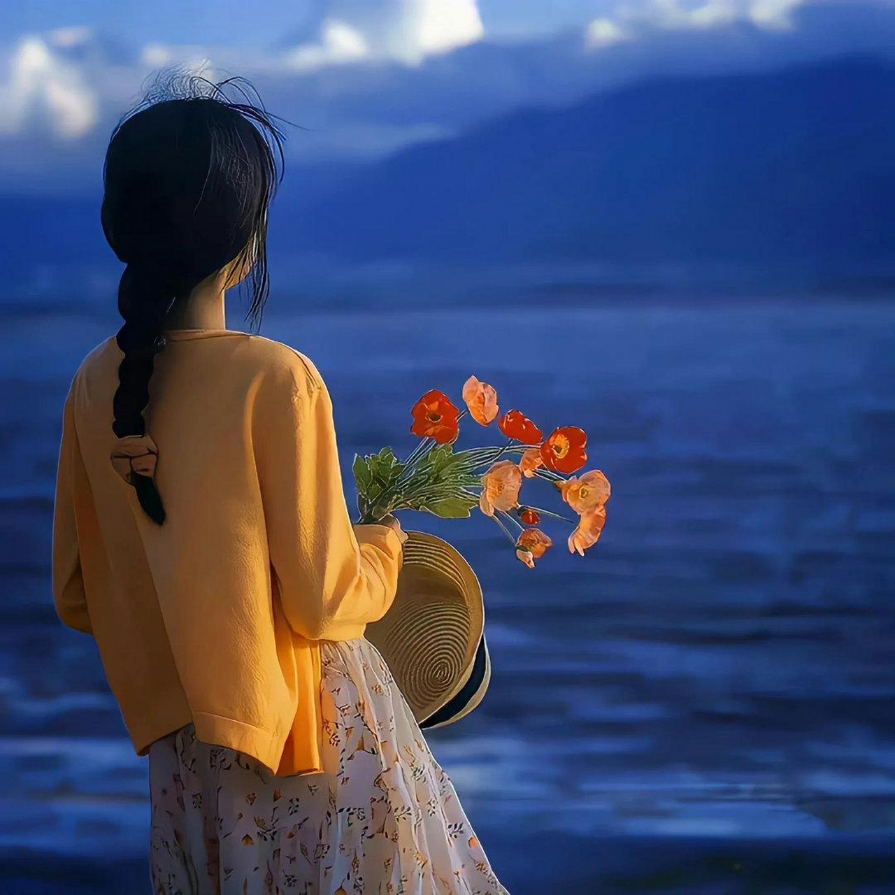 小清新女生头像