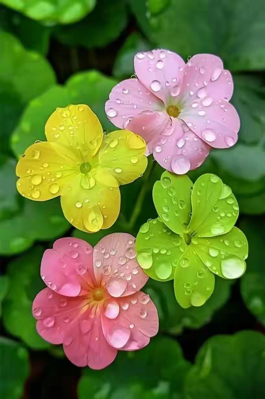 愿这小小的幸运草,为你带来好运和好心情.