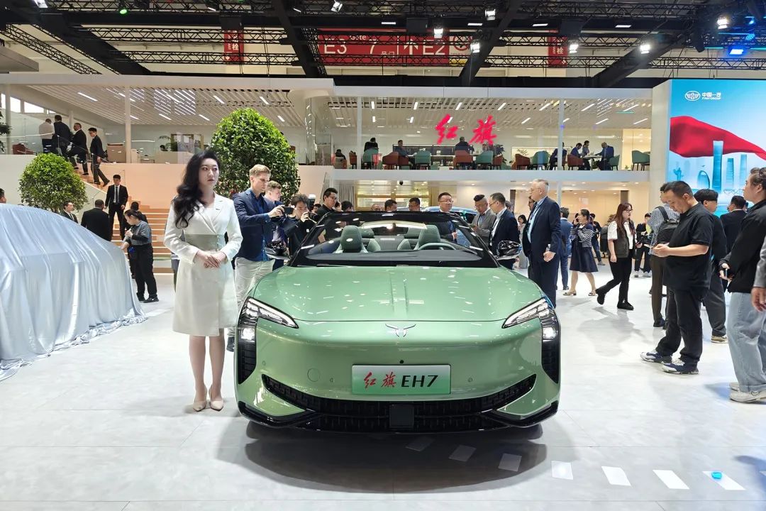 红旗eh7敞篷版来了