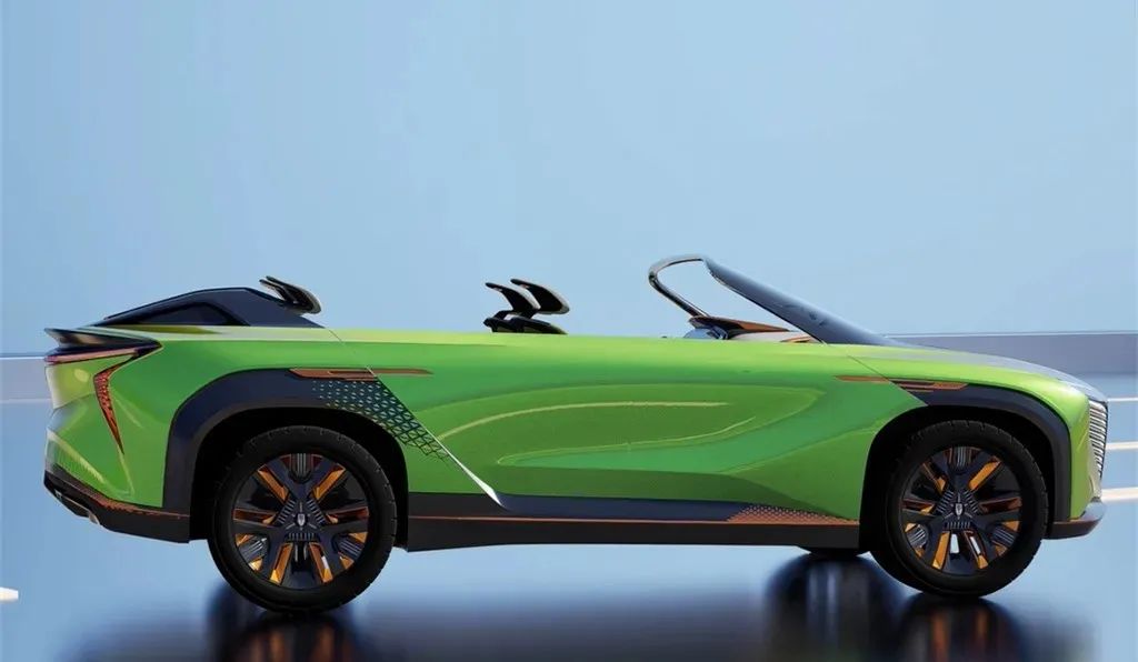 红旗eh7敞篷版来了